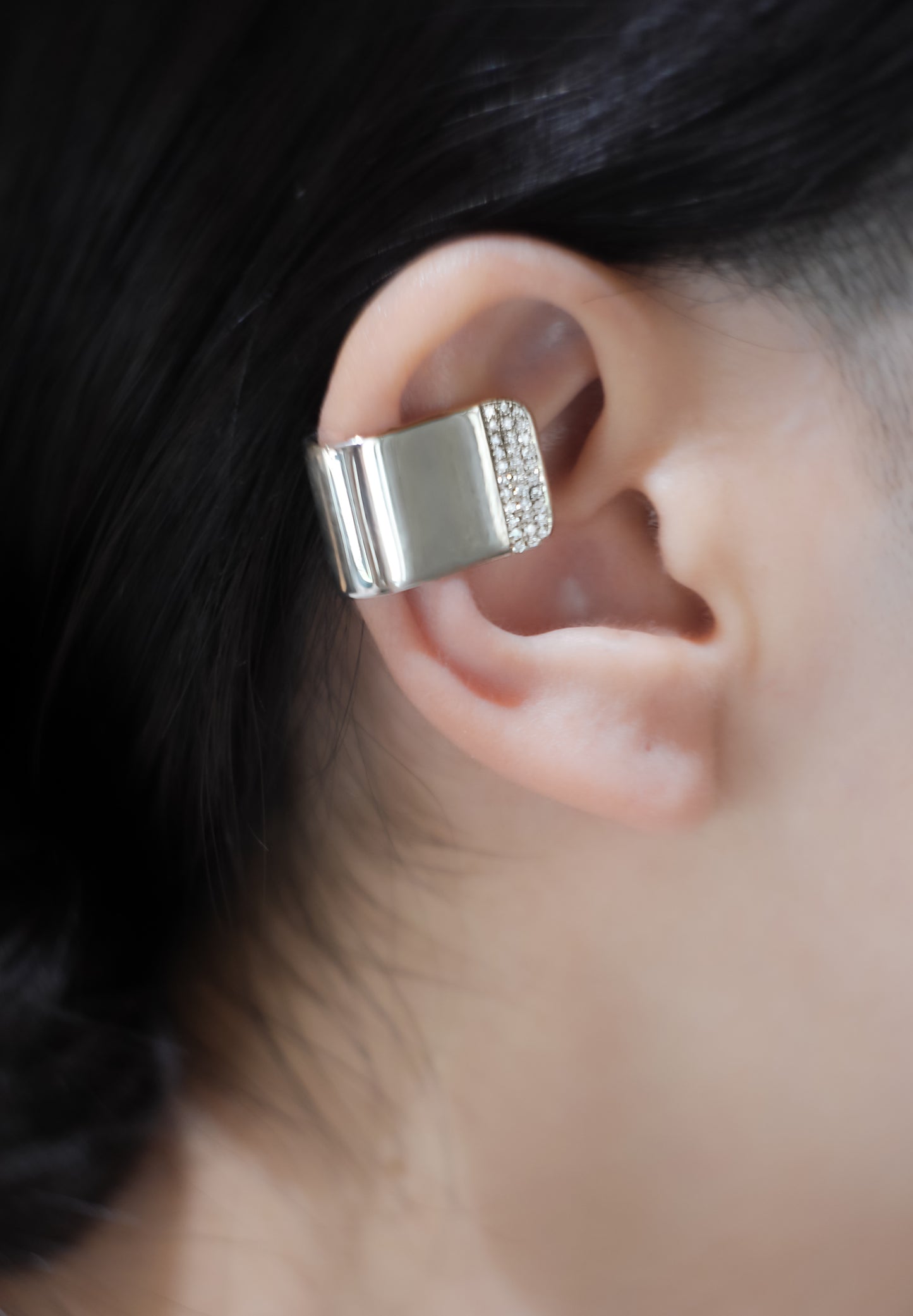 Aide auditive Diamond | Aide auditive Diamond | Cuff d'oreille | SV | Diamond cultivé laboratoire